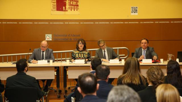 Presentación del informe que apoya la candidatura alicantina.