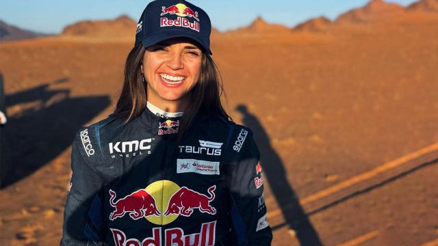 Cristina Gutierrez, en el Dakar 2024