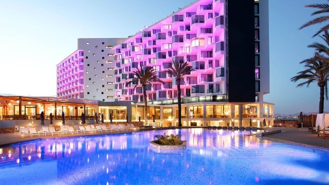El establecimiento que Hard Rock Hotel tiene en Ibiza.