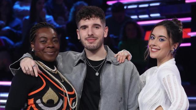 Los tres miembros del jurado de 'Operación Triunfo'.