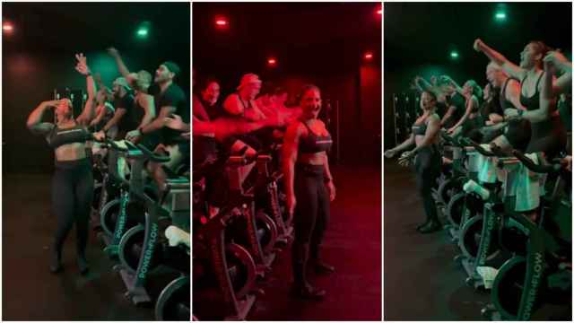 El himno del Celta de C. Tangana conquista a una influencer de ciclismo ‘indoor’