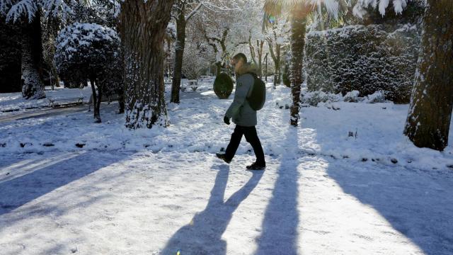 Nieve en Soria