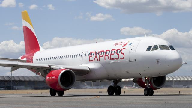 Avión de Iberia Express.