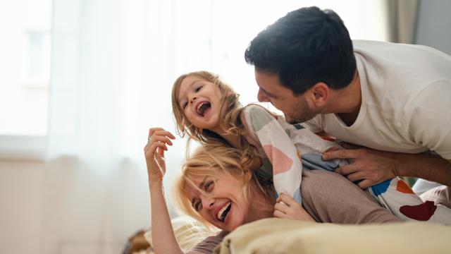 Una familia.