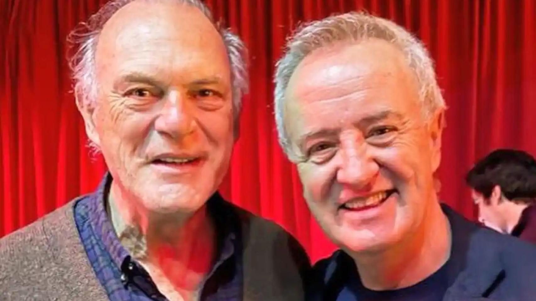 Imágenes del día: Pedro Piqueras sale de su escondrijo y es feliz con los amigos