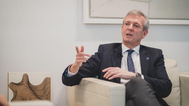 El presidente de la Xunta, Alfonso Rueda