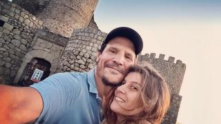 Sergio Peris-Mencheta y Marta Solaz, en una imagen de sus redes sociales.