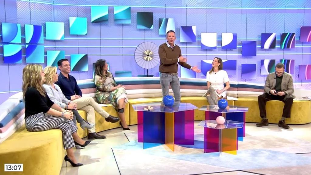 Joaquín Prat presentó a su hermana Alejandra en el programa de Mediaset España.