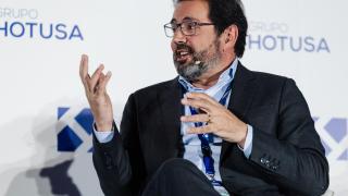 El presidente de ALA, Javier Gándara, en el Foro Hotusa