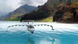 Seaglider en la costa hawaiana