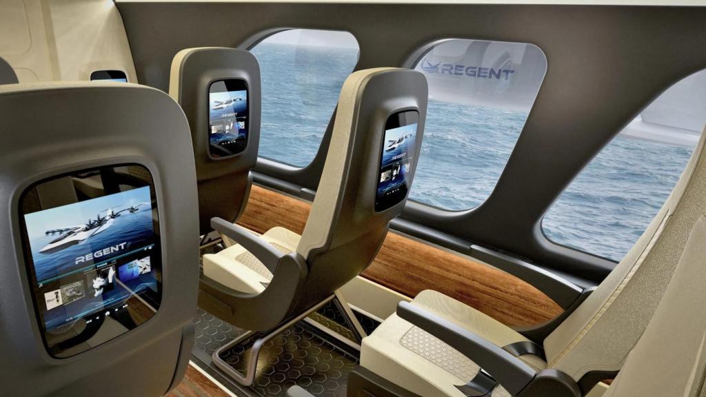 Recreación del interior del seaglider Viceroy