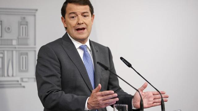 El presidente de la Junta de Castilla y León, Alfonso Fernández Mañueco.