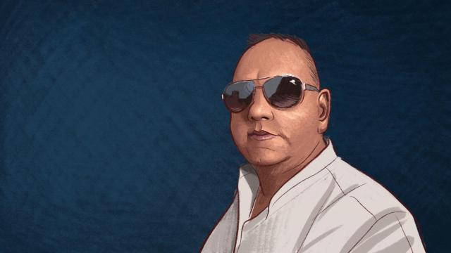 El retrato de Dilawar Hussain 'El negro de Morata'.