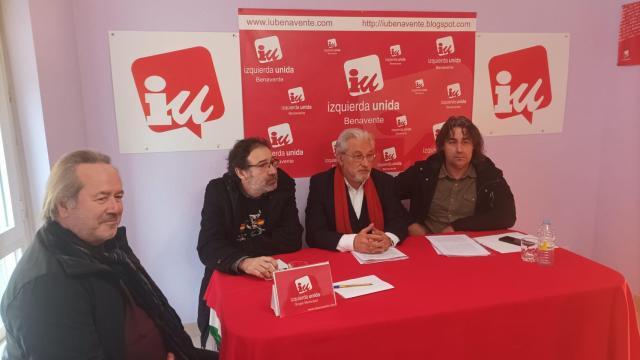 Francisco Guarido, Miguel Ángel Viñas, Manuel Burón y Jesús Nieto