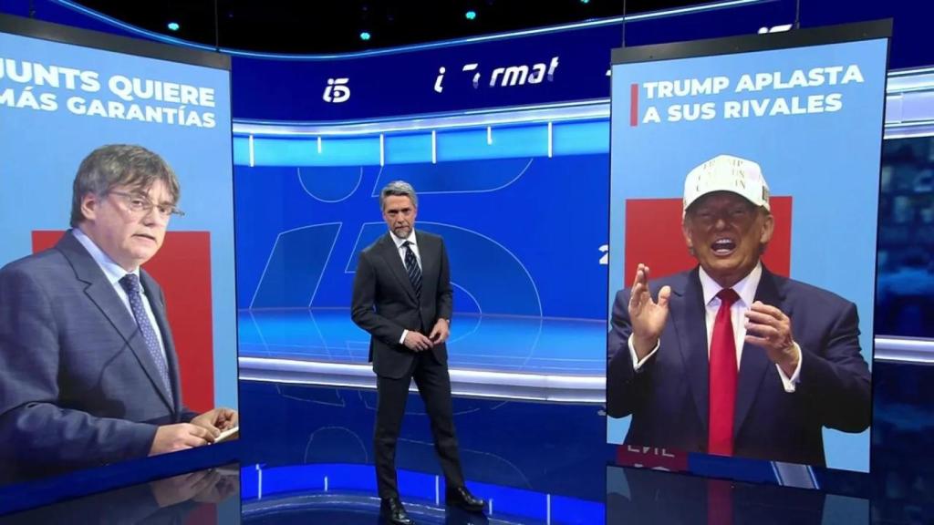 Franganillo ha promediado un 10,2% de cuota en su primera semana en Telecinco.