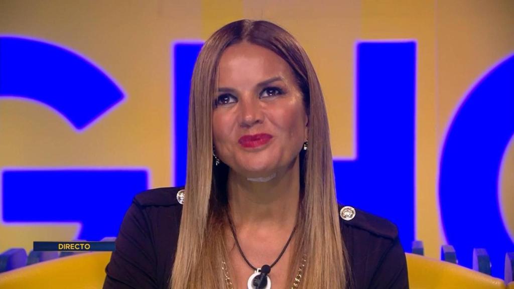 Marta López, en el plató de 'GH Dúo'.