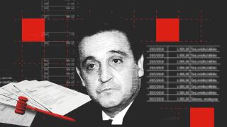 José María Enríquez Negreira, en un fotomontaje