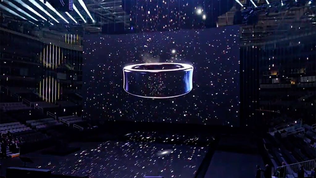 El Galaxy Ring en el Galaxy Unpacked de primeros de año
