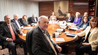 Cándido Conde-Pumpido, el pasado 16 de enero al comienzo del pleno del TC./