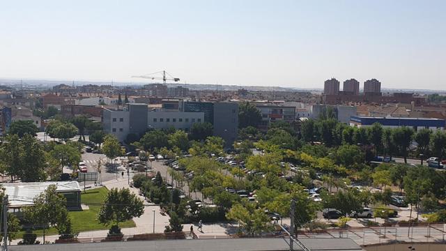 Vista de una de las localidades que está a 10 minutos de Madrid.