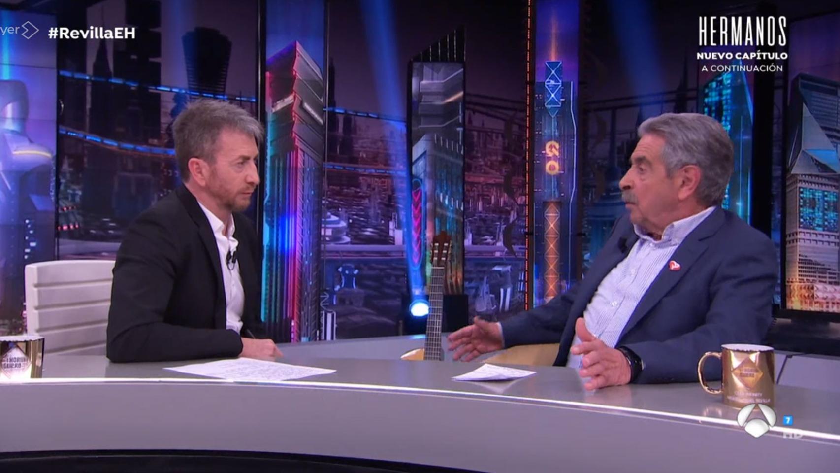 Pablo Motos y Miguel Ángel Revilla.