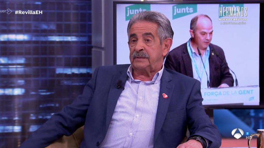 Miguel Ángel Revilla, durante una de sus apariciones en 'El Hormiguero'.