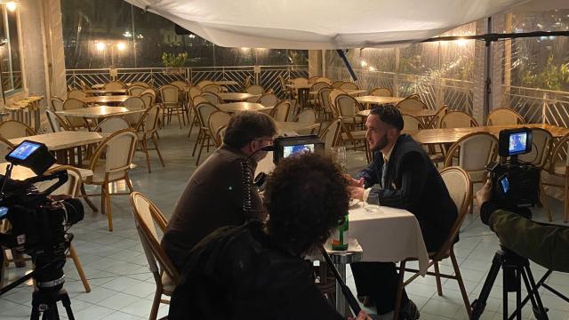 Una imagen de la grabación del programa 'Lo de Pucho' compartida en X.