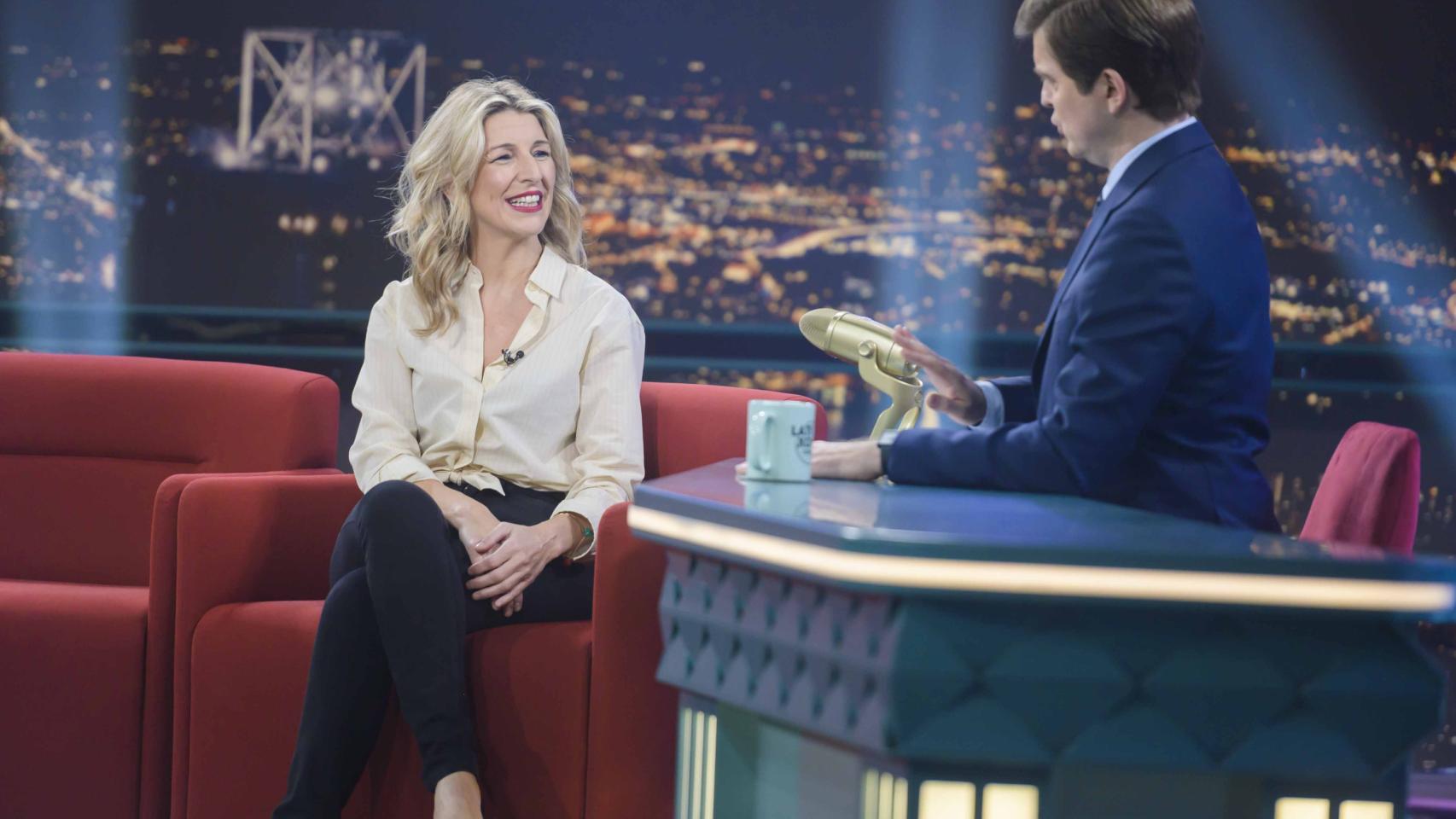 Las polémicas de la visita de Yolanda Díaz al 'Late Xou' de Marc Giró: de la gordofobia al soy una forofa de Zara