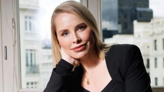 Soraya Arnelas, durante un posado en Madrid en 2022.