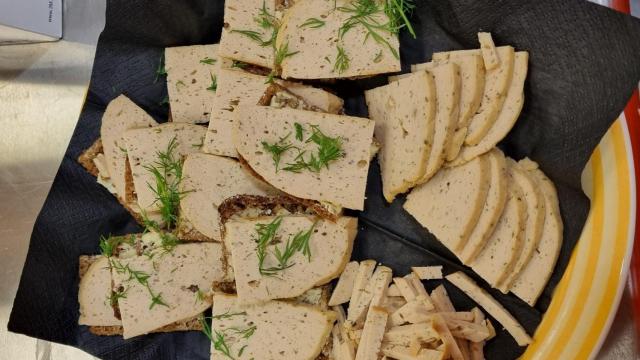 Producto a partir de los restos del pescado.