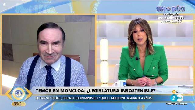 El director y presidente de EL ESPAÑOL, Pedro J. Ramírez, este martes en 'La Mirada Crítica'.