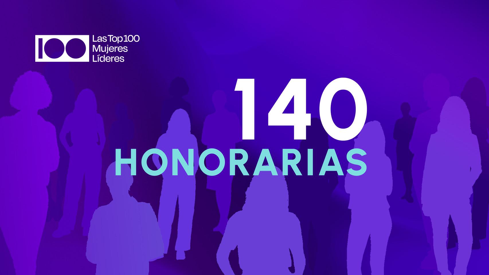 “Las Top 100” homenajearán en su 11ª edición a las 140 honorarias que marcan una década de liderazgo femenino