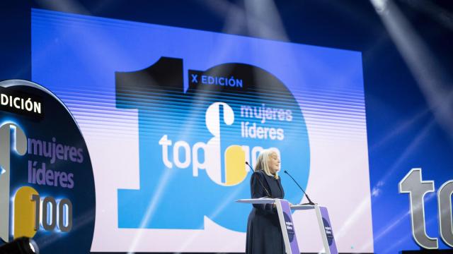 Mercedes Wullich durante la gala de Las Top 100 de 2022