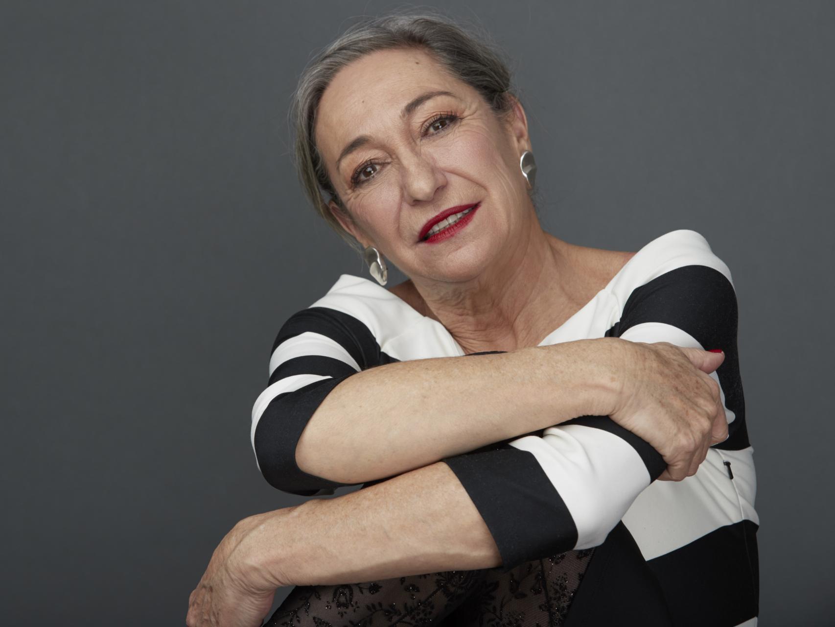 La actriz posa para Magas.