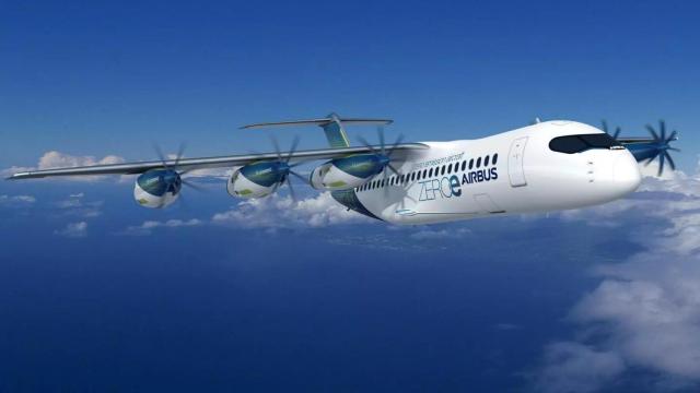 Avión con motor eléctrico