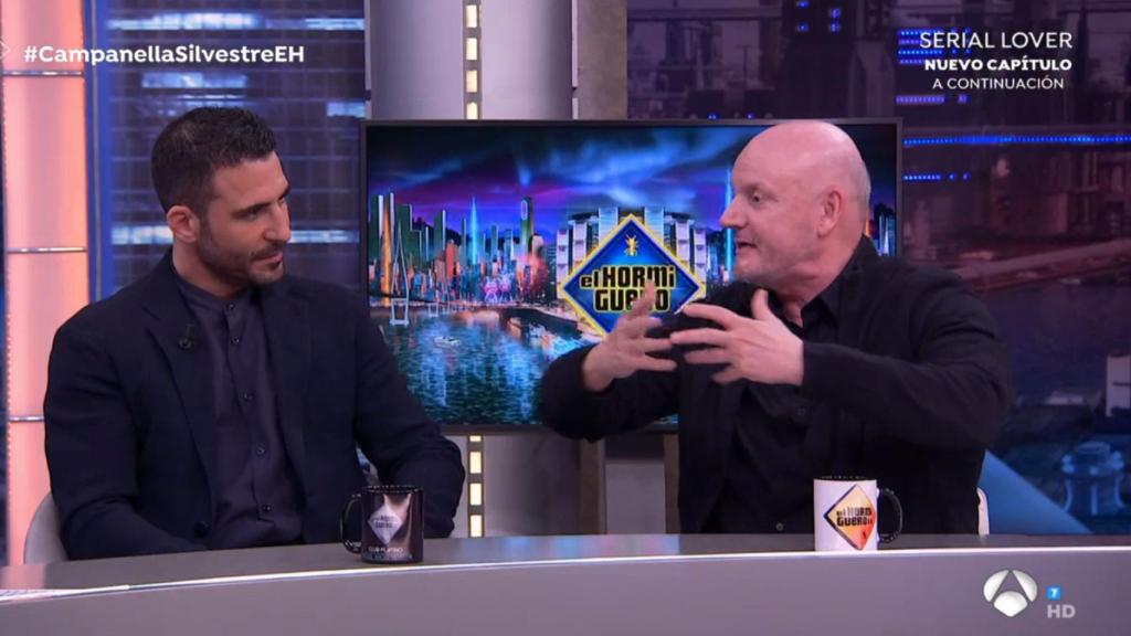 Miguel Ángel Silvestre en 'El Hormiguero'.