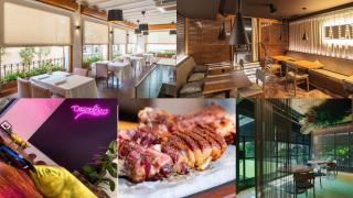 Una vista de los salones y platos de los restaurantes mejor valorados por los usuarios en Alicante.