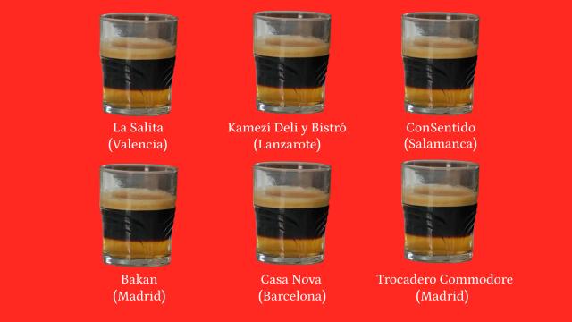 Los seis carajillos con estrella Michelin que aspiran a ser el mejor de toda España.