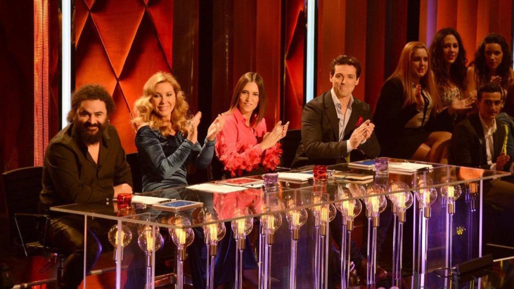 Norma Duval, como jurado de '¡Mira quién baila!'.