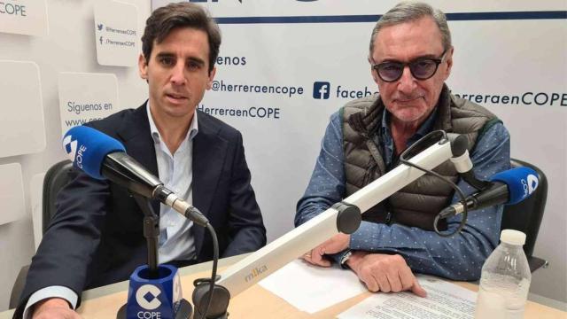 Juan Ortega, minutos antes de su entrevista con Carlos Herrera, este miércoles, día 24.