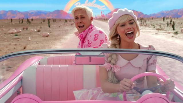 Ryan Gosling y Margot Robbie en 'Barbie'.