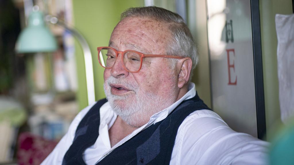 Fernando Savater durante una entrevista con El Cultural.