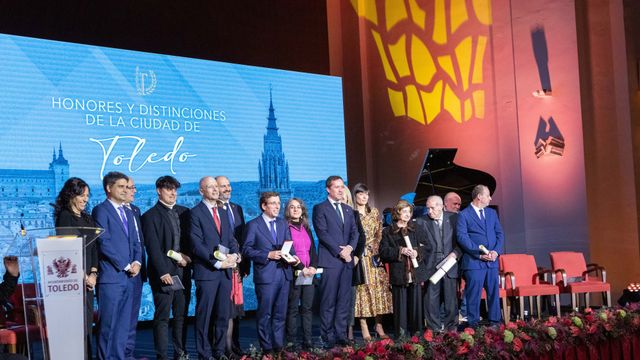 Acto institucional de San Ildefonso celebrado en enero de 2024.
