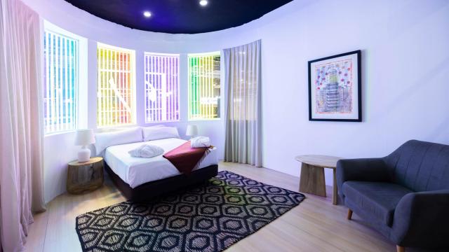 La habitación de Vincci hoteles en Fitur.