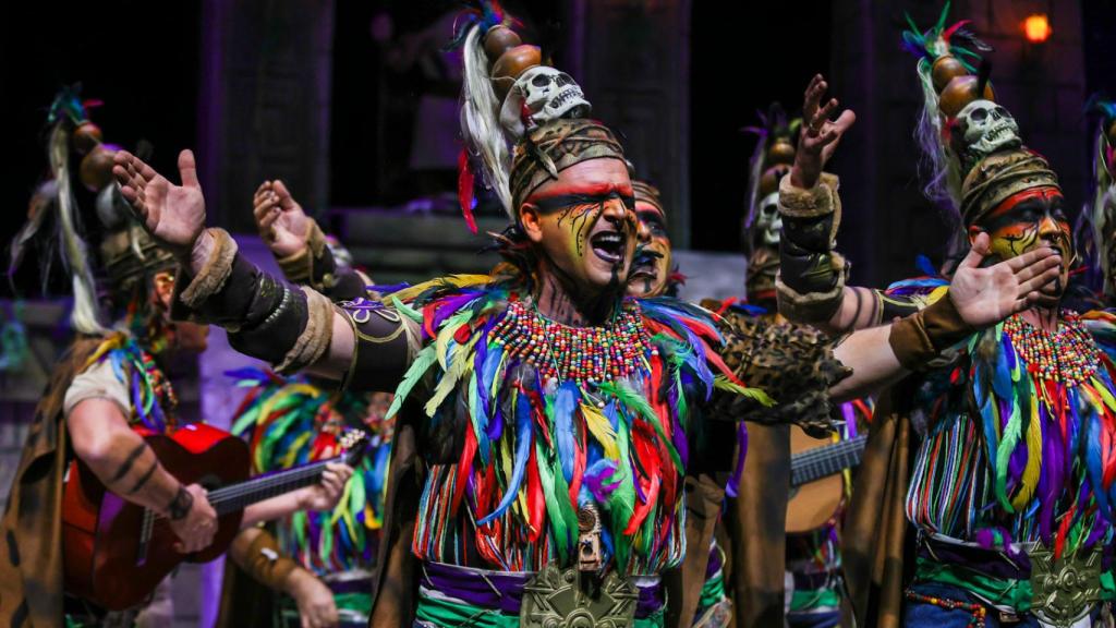 Los Dioses, la comparsa de Alhaurín el pasado año.