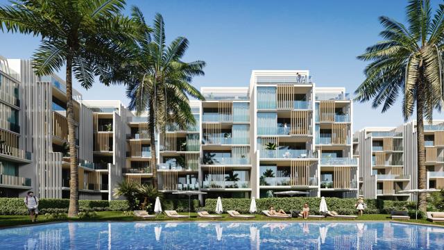 Infografía del futuro 'coliving' en el hotel Los Álamos de Torremolinos.