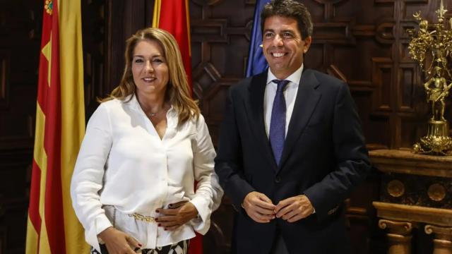 Susana Camarero y Carlos Mazón. EE