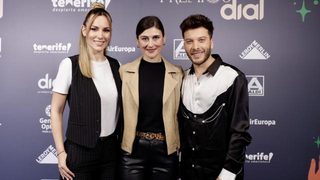 Edurne, Carmen Ramírez y Blas Cantó.
