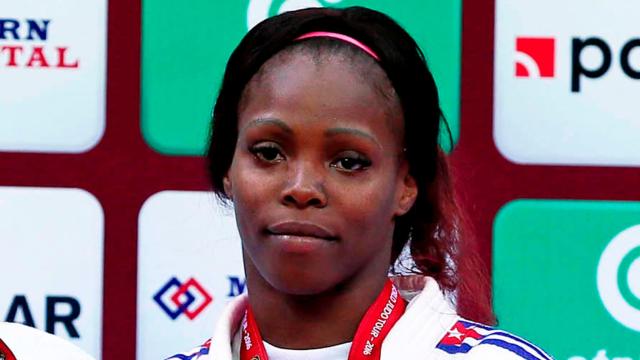 La judoca Maricet Espinosa.