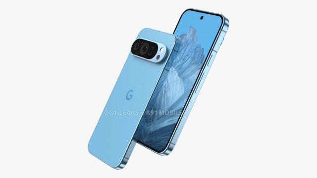 Imagen renderizada del Pixel 9